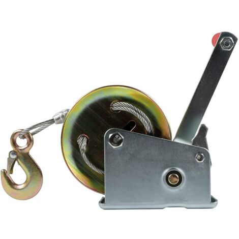 Cogex 70216 - Verricello manuale con cavo lungo 10 m