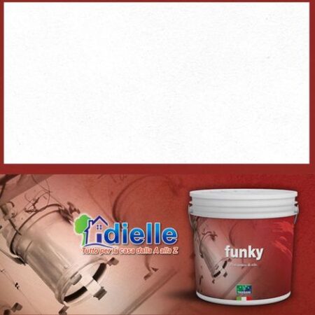 FUNKY 2,50 LT. TASSANI PITTURA DECORATIVA FINITURA EFFETTO SABBIATO OPACO