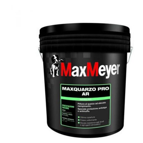 MAXQUARZO PRO AR PITTURA QUARZO ALTO RIEMPIMENTO ANTIMUFFA BIANCO MAX MEYER 1 lt