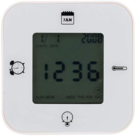 OTIO 936069 Termometro Multifunzionale, Bianco
