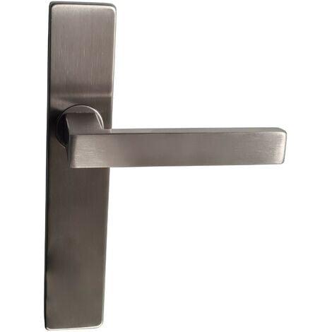 Maniglie su piastre quadrate - "PATRICIA" - KLOSE besser - Acciaio inox 304.  Bec de cane