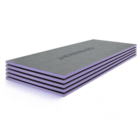 Jackon Plano 1300x600x50 mm Confezione da 5 pannelli coibentati per tutti i tipi di supporto, superficie totale 3,9m²