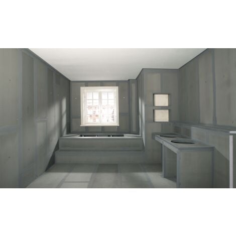 Jackon Plano 1300x600x50 mm Confezione da 5 pannelli coibentati per tutti i tipi di supporto, superficie totale 3,9m²