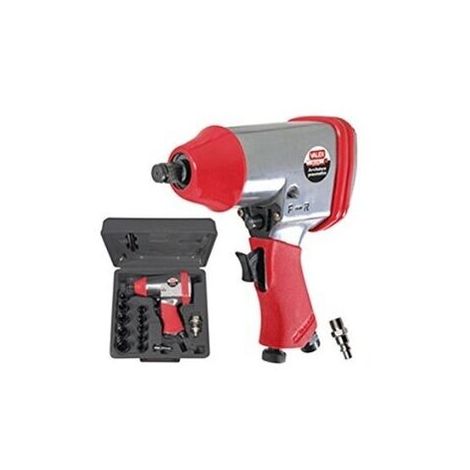 Avvitatore pneumatico ad impulsi da 1/2" valex + bussole + valigetta