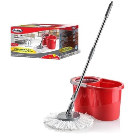 MAURY'S SPEED MOP PLUS CON PANNO IN MICROFIBRA DI RICAMBIO