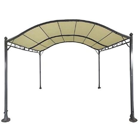 GAZEBO ACCIAIO PERGOLA MAXI MT.3X4