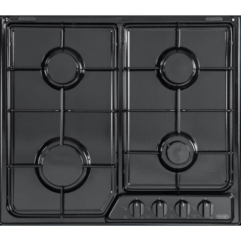 De’Longhi YNF 46 ASV Nero Da incasso Gas 4 Fornello(i)