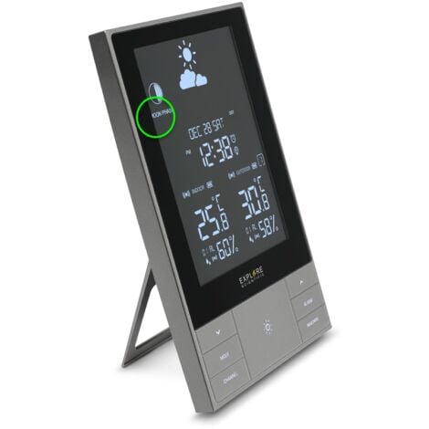 Stazione Meteo Verticale Advanced Con Orologio