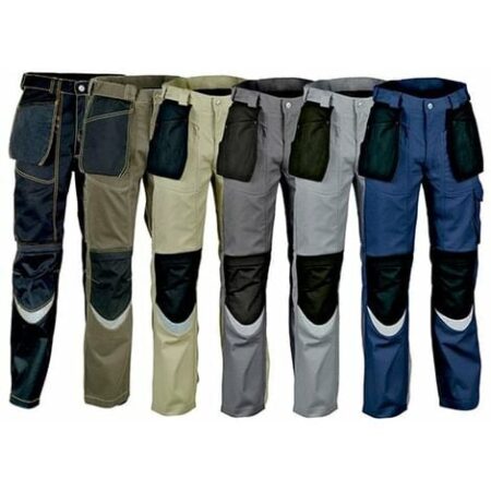 Pantaloni estivi da lavoro Cofra Carpenter multitasca - 50 (EU) - Anthracite