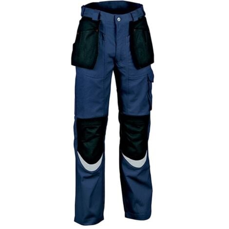 Pantaloni estivi da lavoro Cofra Carpenter multitasca - 50 (EU) - Anthracite