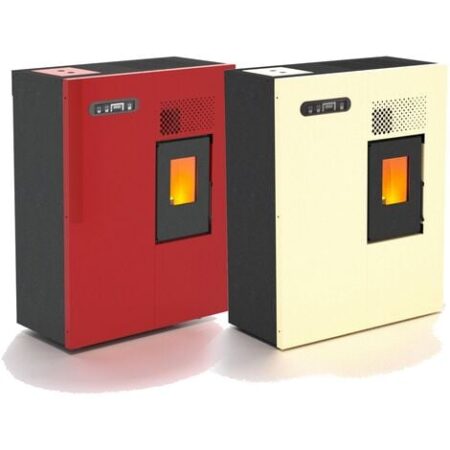 Stufa a pellet 4,5 kW Punto Fuoco Camilla -  - Rot