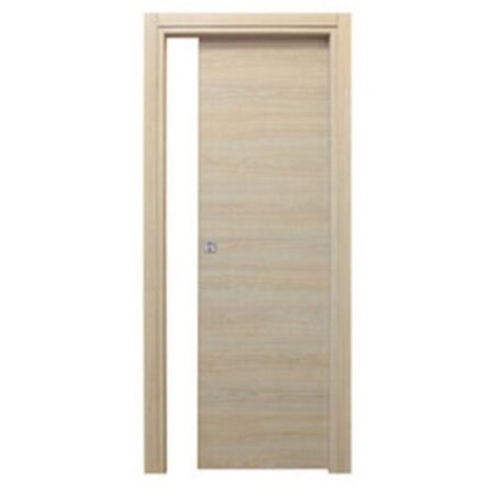 PORTA MOD. MICROTEC SCORRIMENTO ROVERE SBIANCATO 210X80  S/MANIGLIE