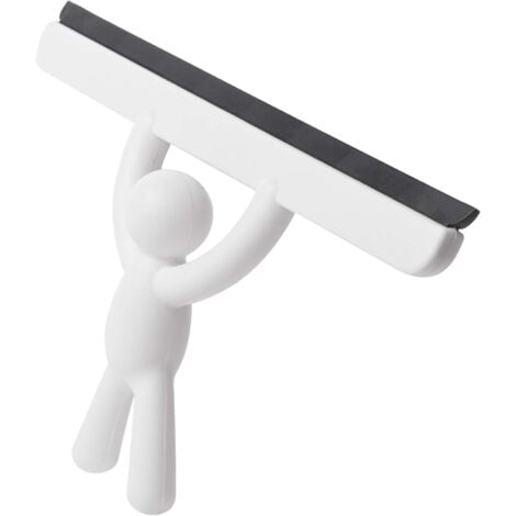 Buddy Squeegee. Tergivetro Buddy, colore bianco, dimensioni 26,7x15,9x5,1cm