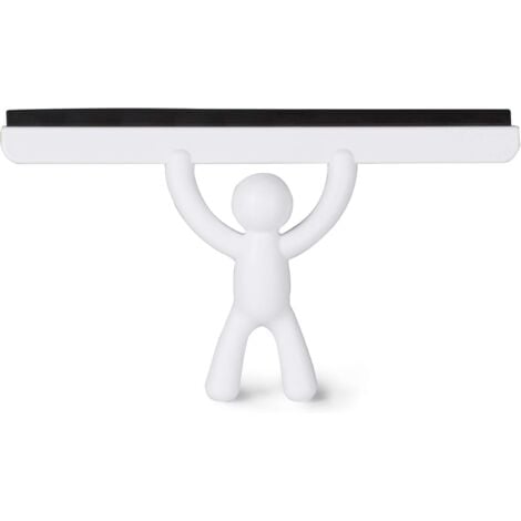 Buddy Squeegee. Tergivetro Buddy, colore bianco, dimensioni 26,7x15,9x5,1cm