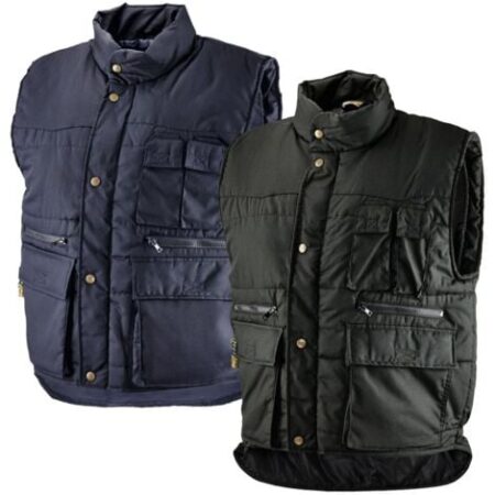Gilet multitasche da lavoro Neri Annecy - S - Nero
