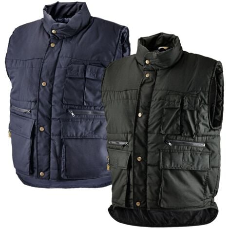 Gilet multitasche da lavoro Neri Annecy - S - Nero