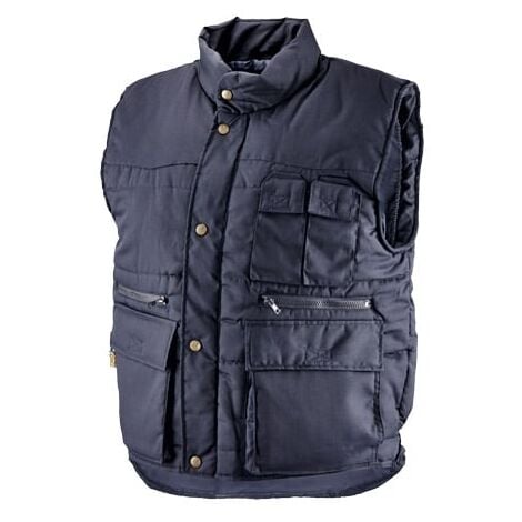 Gilet multitasche da lavoro Neri Annecy - S - Nero