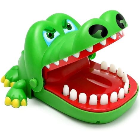 Giochi di denti di coccodrillo per bambini, giochi divertenti con dita casuali mordaci, giochi per famiglie, giochi di società, ragazze e ragazzi, regali per bambini (coccodrillo (finestra)