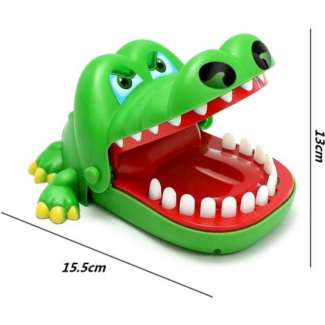 Giochi di denti di coccodrillo per bambini, giochi divertenti con dita casuali mordaci, giochi per famiglie, giochi di società, ragazze e ragazzi, regali per bambini (coccodrillo (finestra)