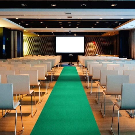 TAPPETO PASSATOIA MOQUETTE CERIMONIA ESTERNO 1x50mt VERDE