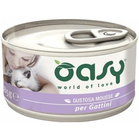 Oasy Caprice Mousse per Gattini con Pollo da 85 gr
