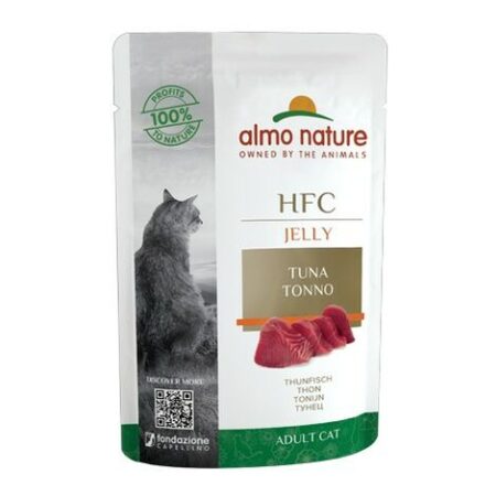 Almo Nature HFC Jelly per Gatto da 55 gr  Tonno