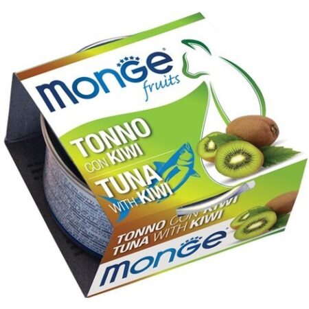 Monge Natural Superpremium Fruits per Gatto da 80 gr  Tonno e Kiwi