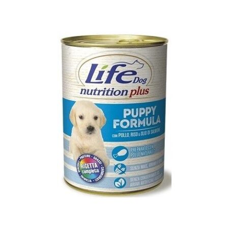 Life Dog Nutrition Plus per Cane da 400g Per Cuccioli con Pollo