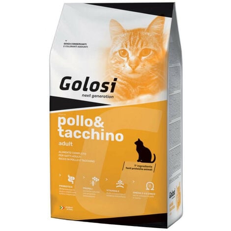 Golosi per Gatto con Pollo e Tacchino da 7,5 Kg