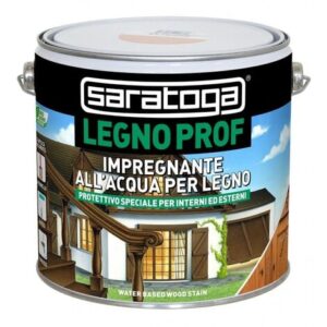 IMPREGNANTE ALL’ACQUA PER LEGNO COLORE LEGNO PROF ADVANCE SARATOGA 750ml, “NOCE SCURO”