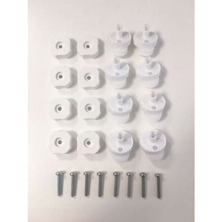 Gruppo scorrimento per box Samo RIC990  Bianco