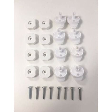 Gruppo scorrimento per box Samo RIC990  Bianco
