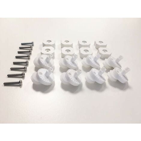 Gruppo scorrimento per box Samo RIC990  Bianco