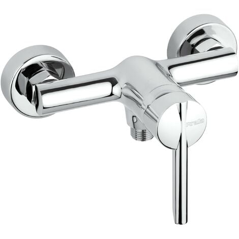 Miscelatore per doccia installazione a parete con connessione 1/2"G Piralla Serena 0SE00028A16  Cromo