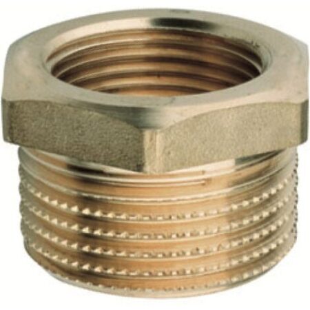 Riduzione esagonale Femmina/Maschio FP Pattaroni F593  3/8"Fx1/2"M