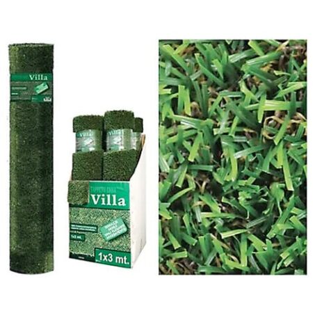 Villa - Tappeto Di Erba Sintetica In Pe+Pp+Latex - 2X3Mt