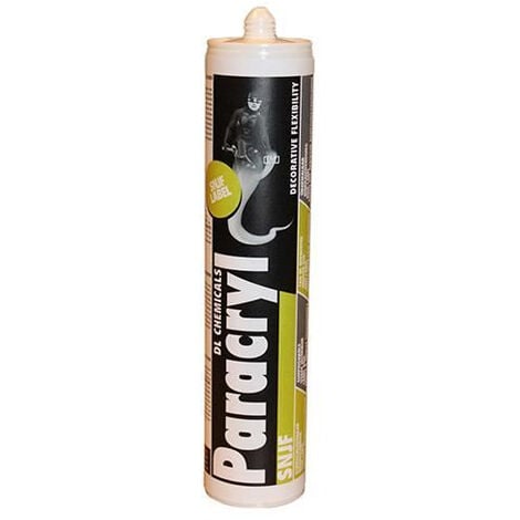 Stucco acrilico Paracryl DL CHEMICALS - 310 ml - nero - 0300002N037466