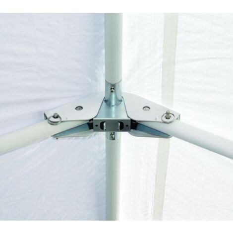 Gazebo da esterno 3x6 mt per auto box parcheggio con struttura tubolare in acciaio