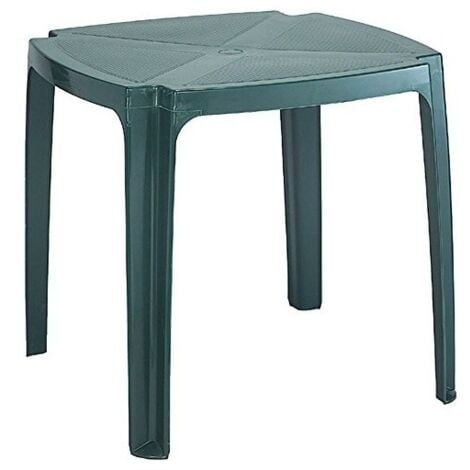 Tavolo da giardino 75x75 verde cm.75x75x72h. - cm.75x75x72h. - peso kg.5,9