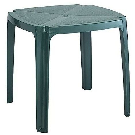 Tavolo da giardino 75x75 verde cm.75x75x72h. - cm.75x75x72h. - peso kg.5,9