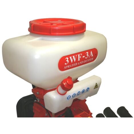 Varan Motors - KGT-3WF-3A Atomizzatore polverizzatore termico a spalla, serbatoio 20 l, motore 41.5cc 2.9CV