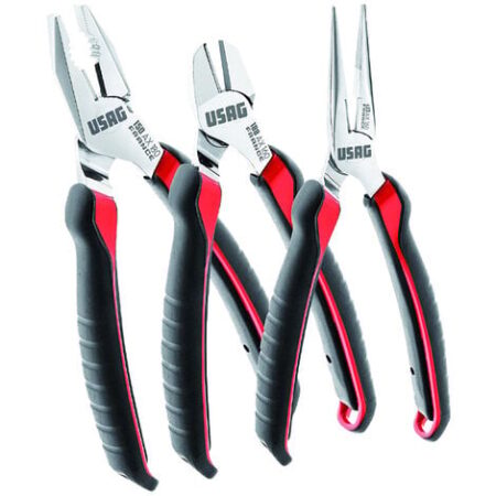 Pinza Universale 180 mm, Pinza Becchi Lunghi Diritti 160 mm, Tronchese 160 mm