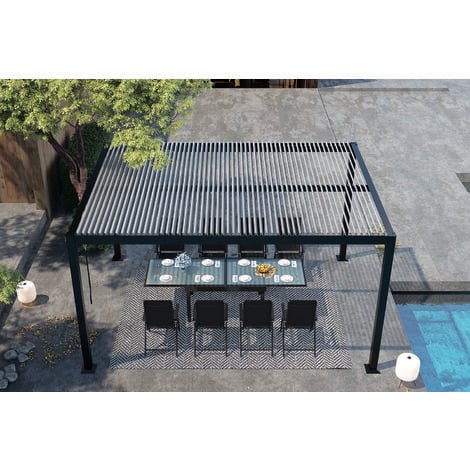 Pergola bioclimatica 3x4 m MILOS
