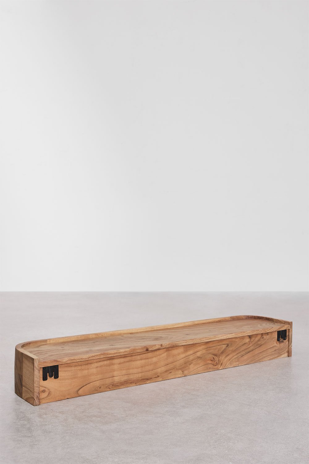 Appendiabiti da parete in legno di acacia Frigia