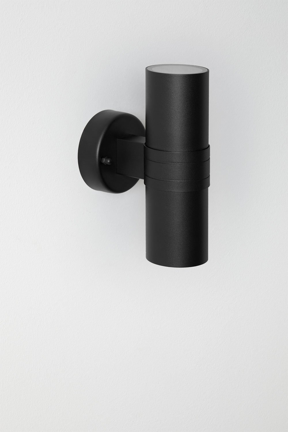Applique da esterno in acciaio inox con 2 punti luce Grivat
