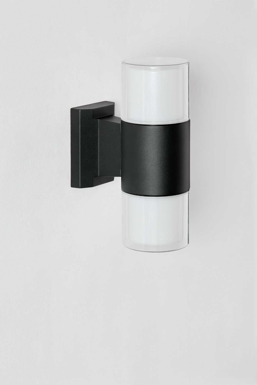 Applique da esterno LED in alluminio con 2 punti luce Fialon
