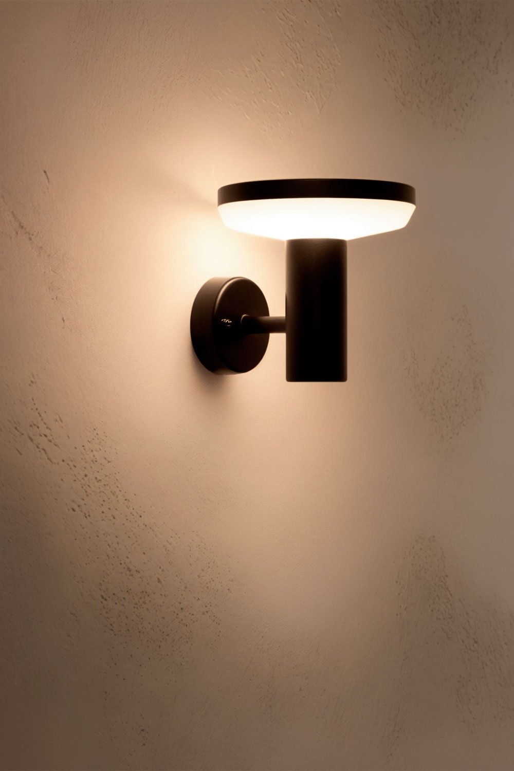 Lampada da parete a LED da esterno Ovint in acciaio inox