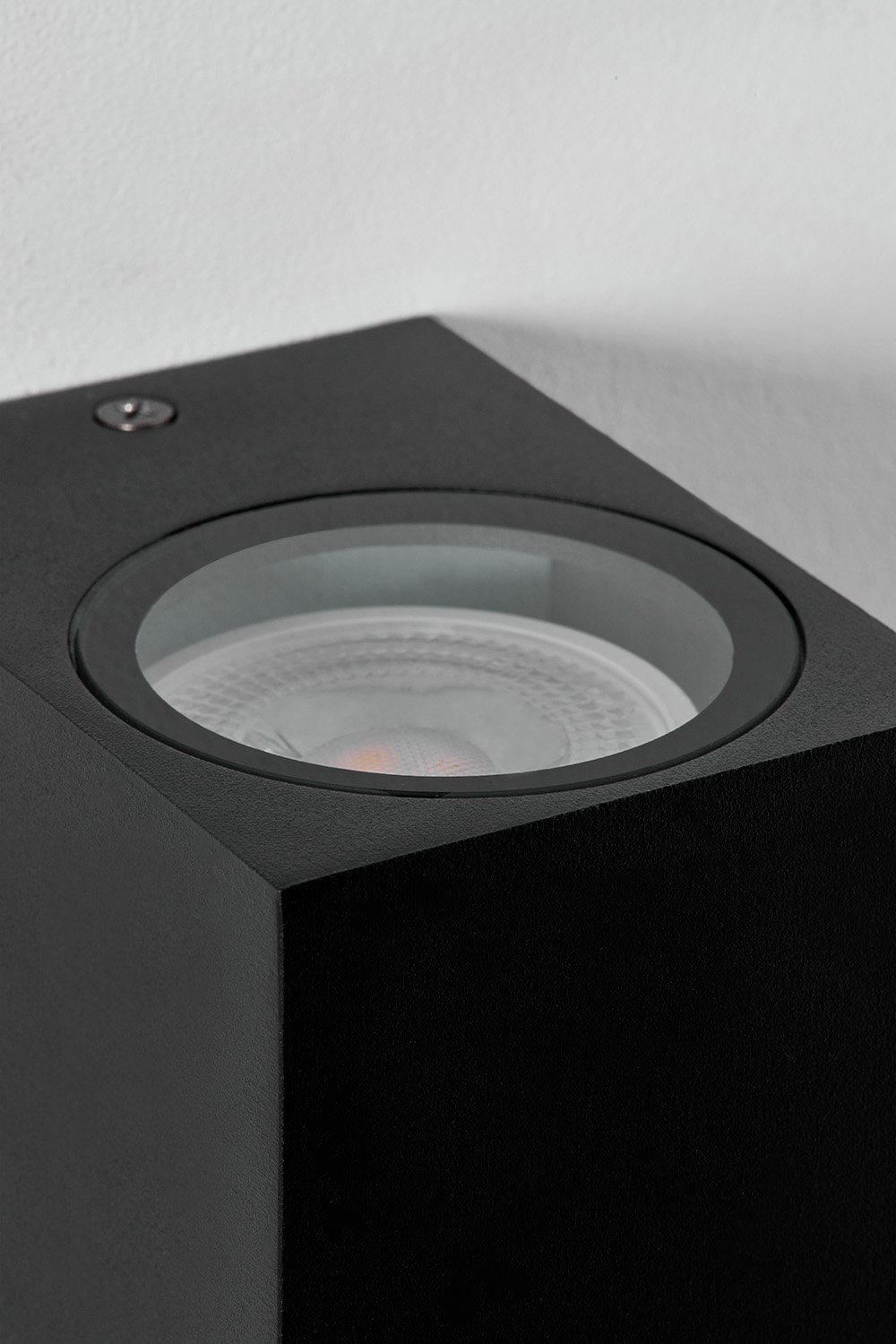 Lampada da parete in alluminio con 2 punti luce Dolton