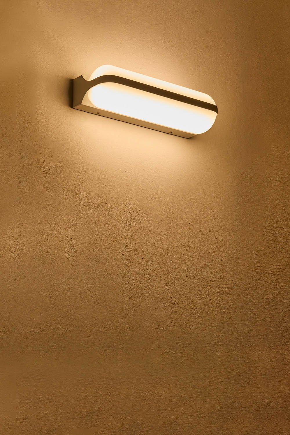 Applique da esterno LED in alluminio con 2 punti luce Pivaro