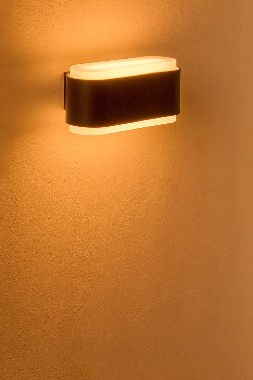 Applique da esterno LED in alluminio con 2 punti luce Ulenar